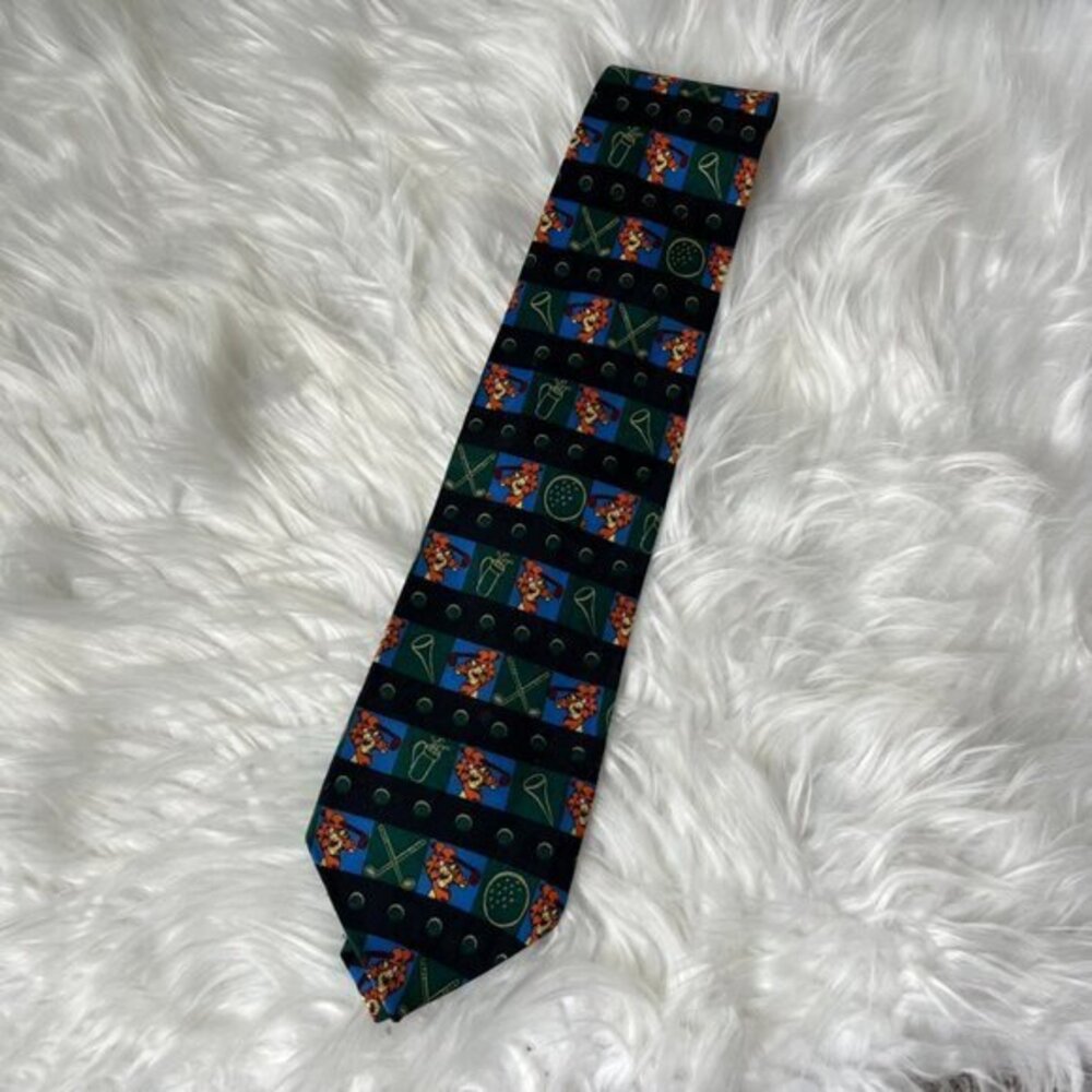 Vintage Tigger Winnie The Pooh Golf Tie